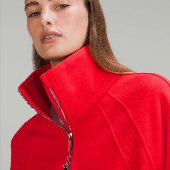 Lululemon Scuba Funnel Neck Half Zip size M/L - Picture 2 of 8